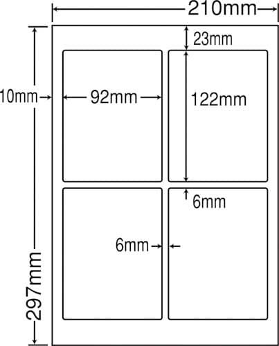 ナナワード 普通糊タイプ LDW4iB