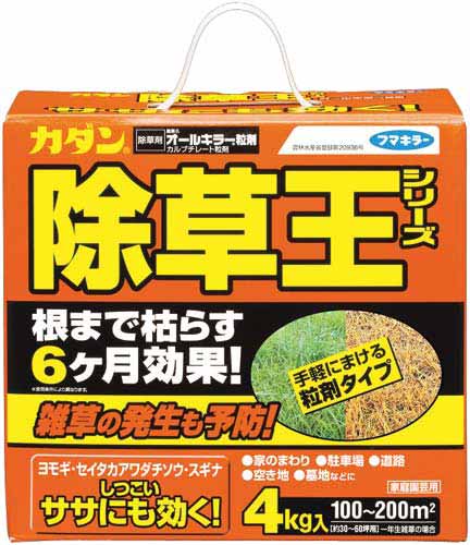 農薬 除草王 オールキラー 粒剤 4kg