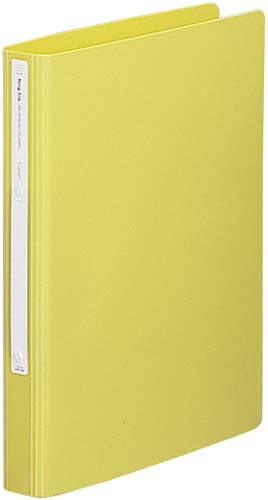 ツイストリングファイルRデザインA4縦黄緑10冊