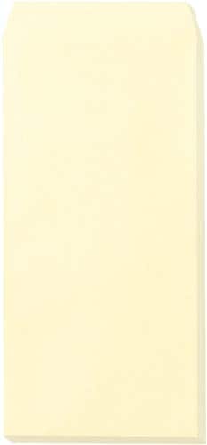 ソフトカラー封筒 長3 〒枠無 クリーム 100枚