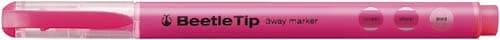 3WAY蛍光マーカー ビートルティップ ピンク