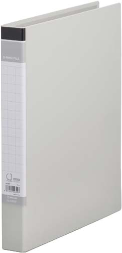 DリングファイルBF グレー