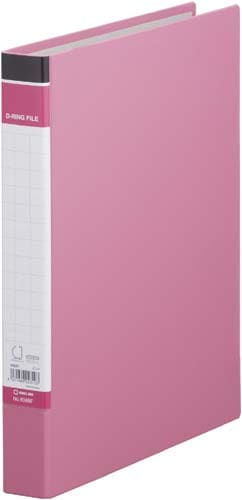 DリングファイルBF ピンク