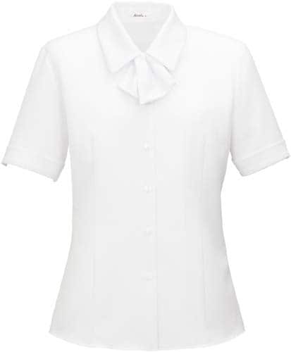 シャイニーチドリ 半袖ブラウス ホワイト 11号