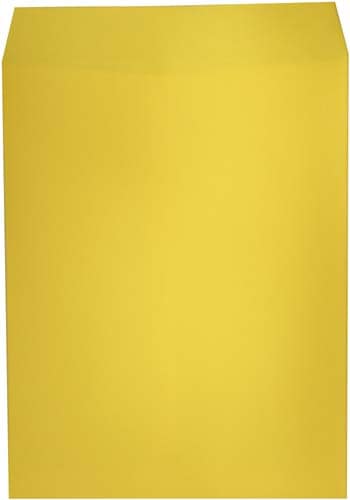 封筒 角3 85g スミ貼 イエロー 500枚