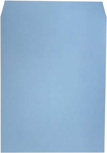 封筒 角3 85g スミ貼 ライトブルー 500枚