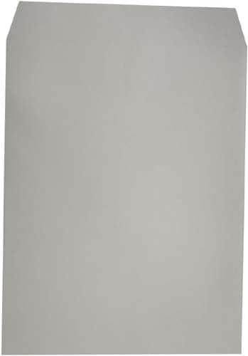 封筒 角3 85g スミ貼 グレー 500枚