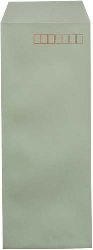 封筒長40 70g ウグイスV スミ貼 1000枚