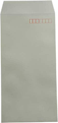 封筒 長3 70g スミ貼 シルバー 1000枚