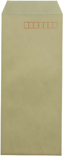 封筒 長4 70g スミ貼 クリーム 1000枚