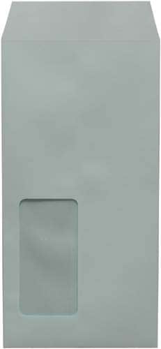 窓付封筒長3 #8 枠無 ソフトブルー 1000枚