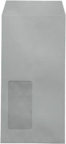 窓付封筒 長3 #43 枠無 ソフトカラーアクア