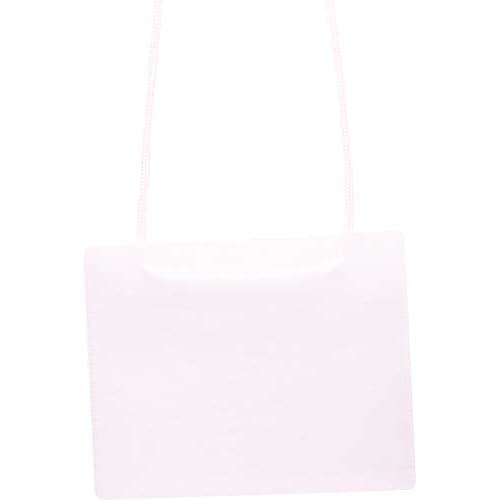 カラーイベント名札(名刺サイズ) 白 50個入