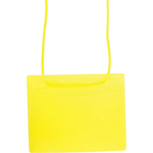 カラーイベント名札(名刺サイズ) 黄 50個入