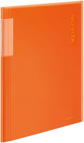 ノビータ クリアカラー A4縦 20P 橙10冊