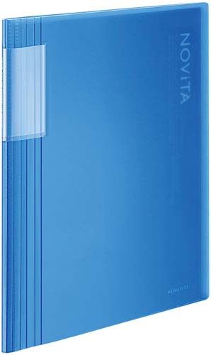 ノビータ クリアカラー A4縦 40P 青10冊