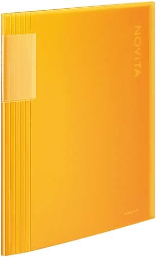 ノビータ クリアカラー A4縦 40P 黄10冊