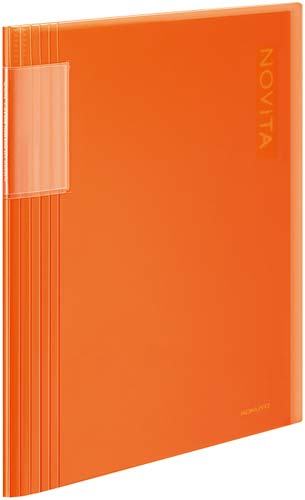 ノビータ クリアカラー A4縦 40P 橙10冊