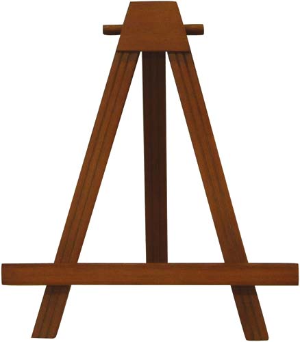 額縁用イーゼル ブラウン S