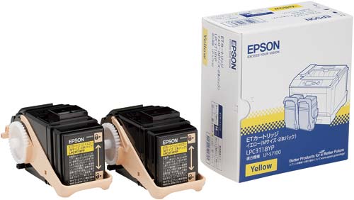 純正トナー LPC3T18YP イエロー2本パック