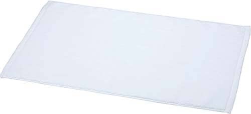 業務用スレン染め バスマット ホワイト 5枚入