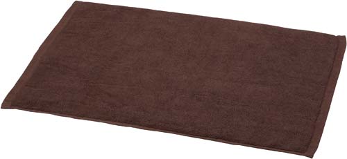 業務用スレン染め バスマット ブラウン 5枚入