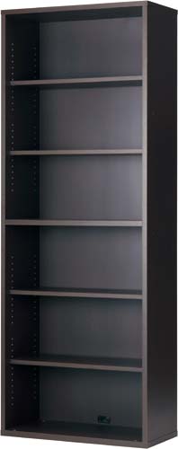 リピアノ木製収納 6段 ダークブラウン