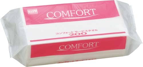 コンフォートサービスタオル 200枚入×30