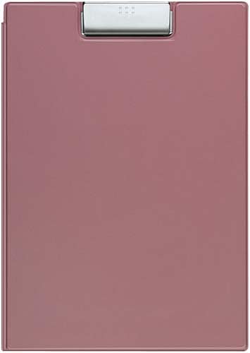 クリップホルダー(カバー付用箋挟)A4桃 10枚