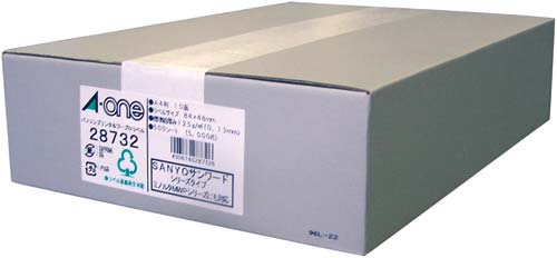 PC&ワープロラベル SANYO 10面 500枚