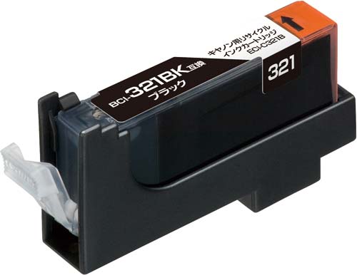 リサイクルBCI−321BK対応 ブラック