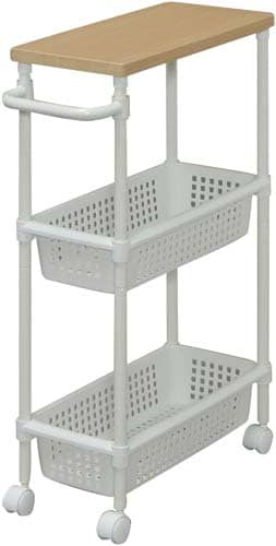 ウッドトップメタルポールワゴンS