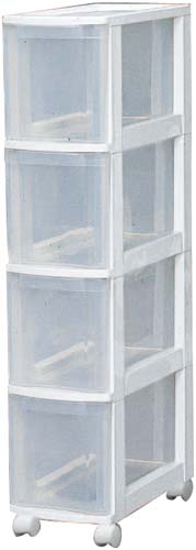 キッチンチェスト 4段