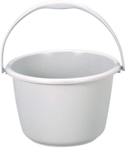 ニューセレクトバケツ ワイド 9.5Lグレー