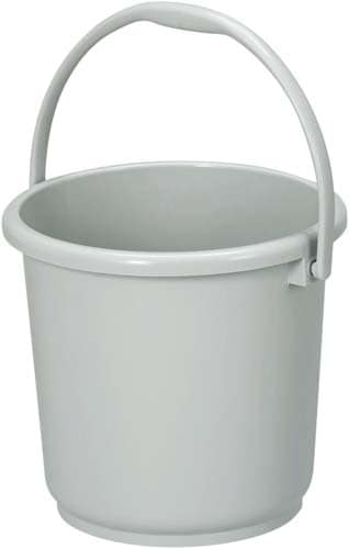 ニューセレクトバケツ 10Lグレー×5個