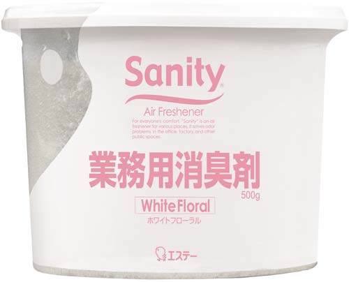 サニティー業務用消臭剤 フローラル 500g×5個