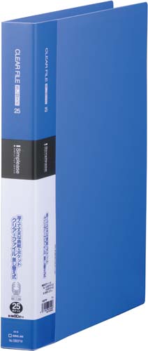 シンプリーズクリアF差替青A4縦背幅36mm10冊