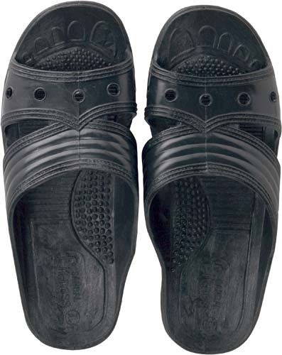 業務用フィッティングサンダル ブラック M 30足