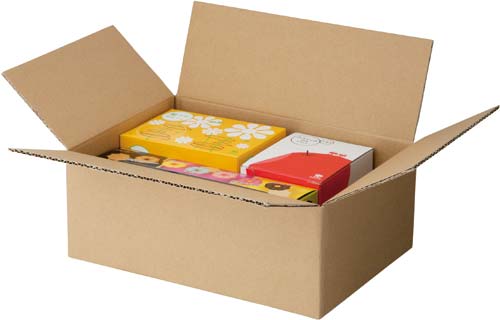 無地小型ダンボール M (底面B5) 20枚