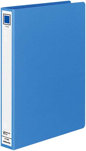 Tファイル 青 A4縦 背幅46mm 4冊