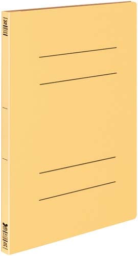 フラットファイル<オール紙> A4縦 黄 10冊