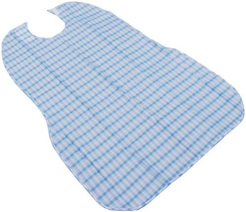 オオサキ食事用エプロン ブルー×5枚