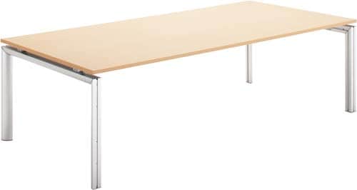 WS対応テーブル W2400 ナチュラル