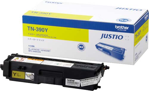 純正トナーカートリッジ TN−390Y イエロー
