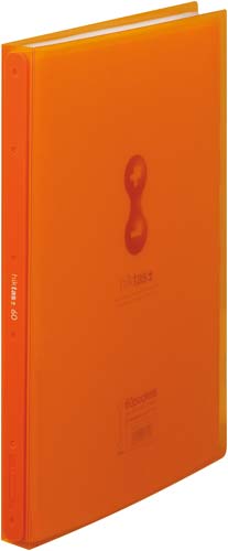 クリアーFヒクタス(透明)A4縦60P 橙6冊