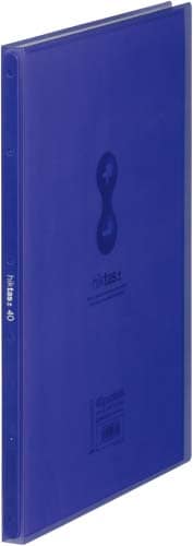 クリアーFヒクタス(透明)A4縦40P C青10冊