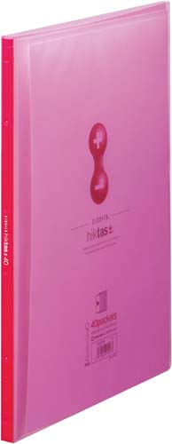 サイドインヒクタス(透明)A4縦40P 赤10冊