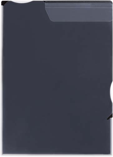 スーパーハードホルダー(マチ付)A4 黒 5枚