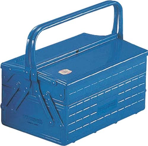 2段式工具箱 352×220×289mm 青