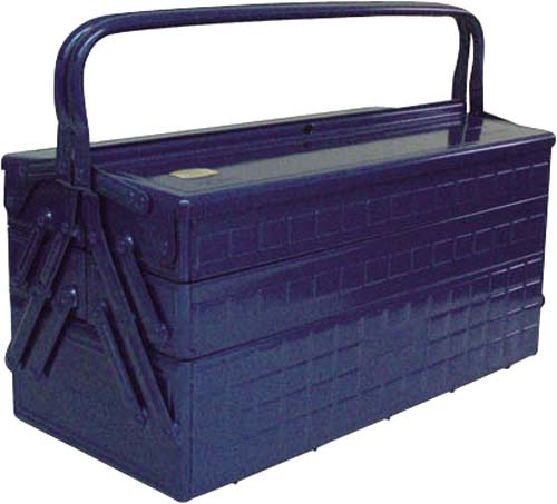 3段式工具箱 472×220×343mm 青